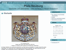 Tablet Screenshot of pfalzneuburg.de